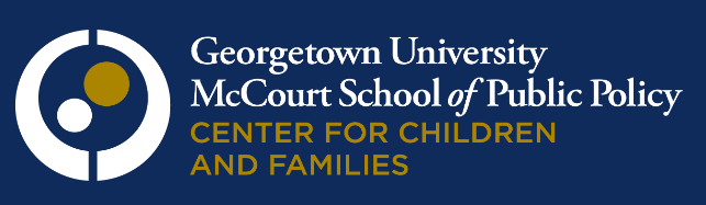 Georgetown University McCourt School of Public Policy | Center for children and families logo